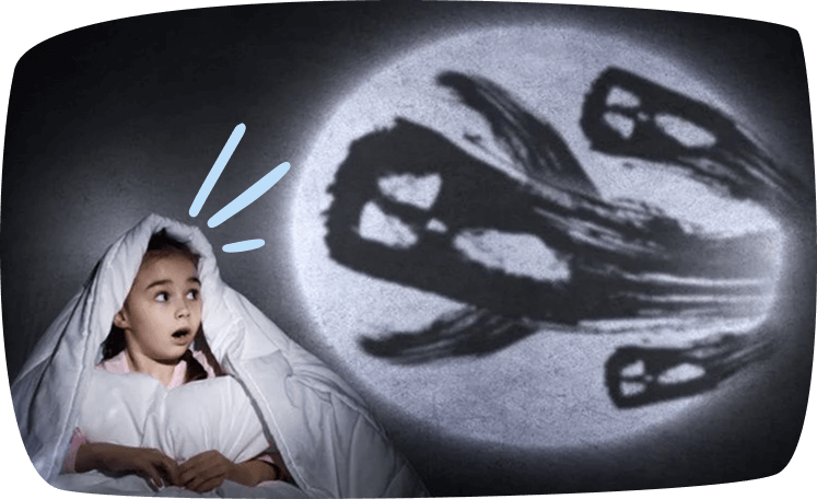 10 moduri de a ajuta copilul să depășească teama de monștri la culcare